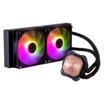 Охладител за процесор Cooler Master ML240L Core ARGB Black 2 Охладител за процесор Cooler Master ML240L Core ARGB Black 2