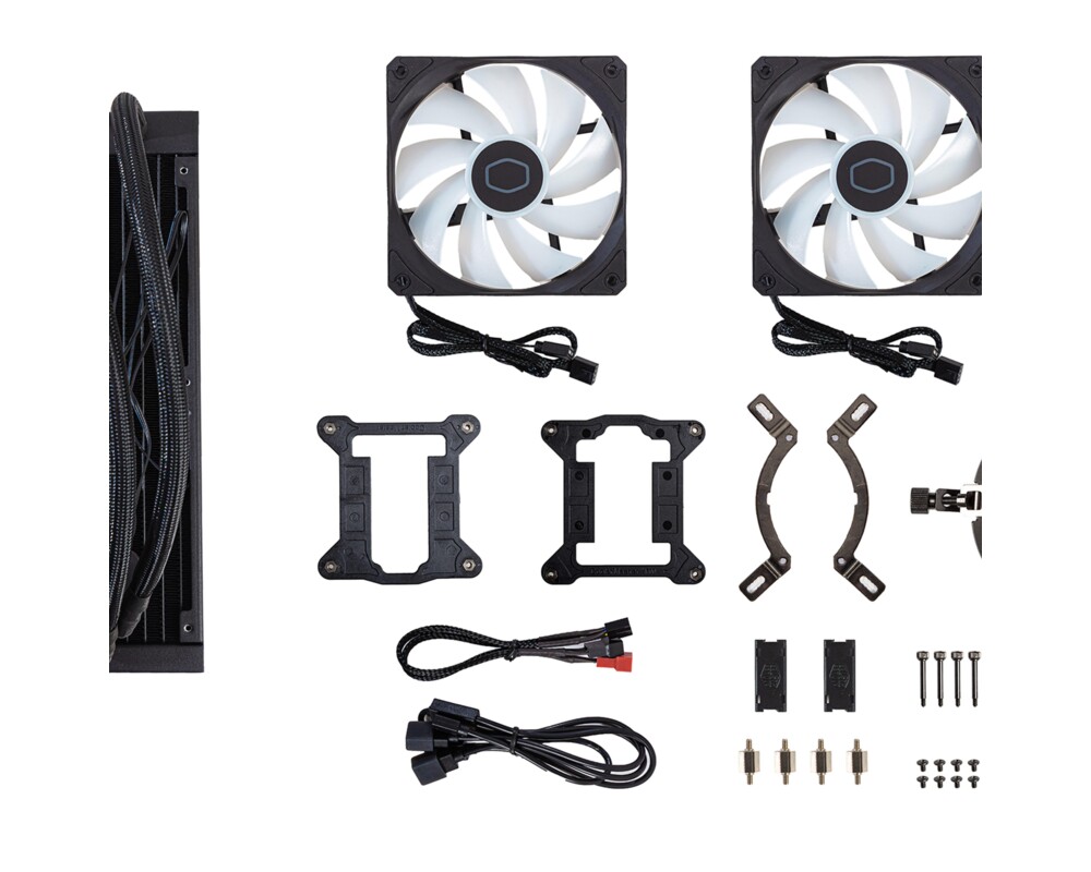 Охладител за процесор Cooler Master ML240L Core ARGB Black 5 Охладител за процесор Cooler Master ML240L Core ARGB Black 5