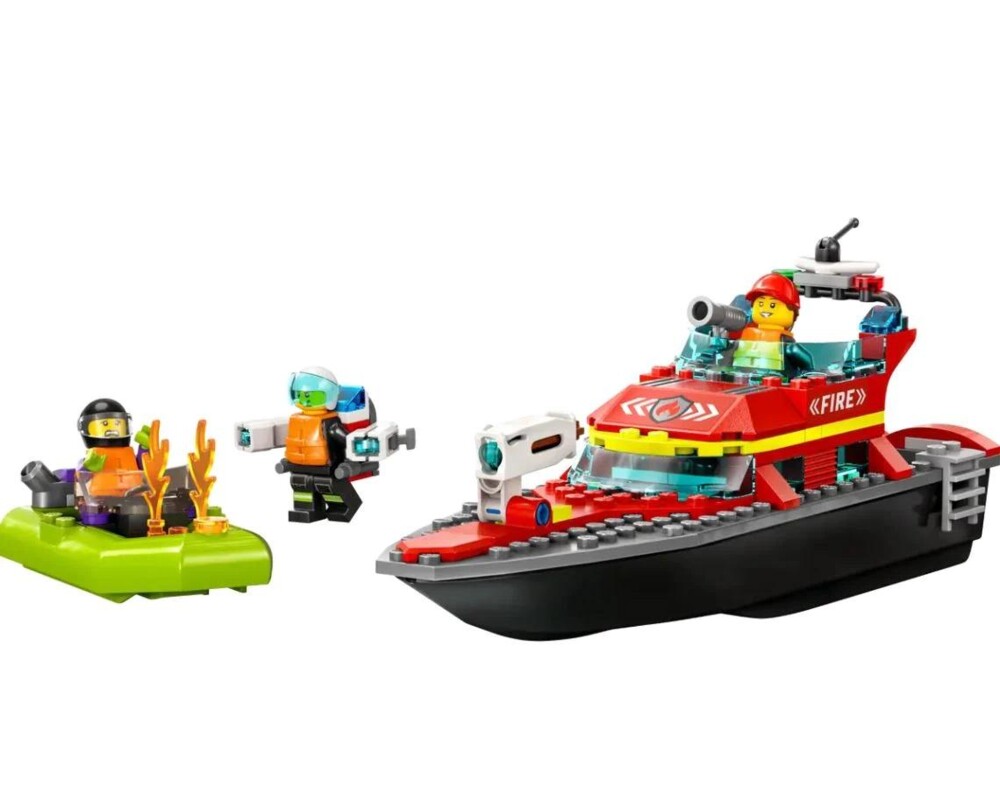 Конструктор LEGO City - Fire Rescue Boat - 60373 2 Конструктор LEGO City - Fire Rescue Boat - 60373 2