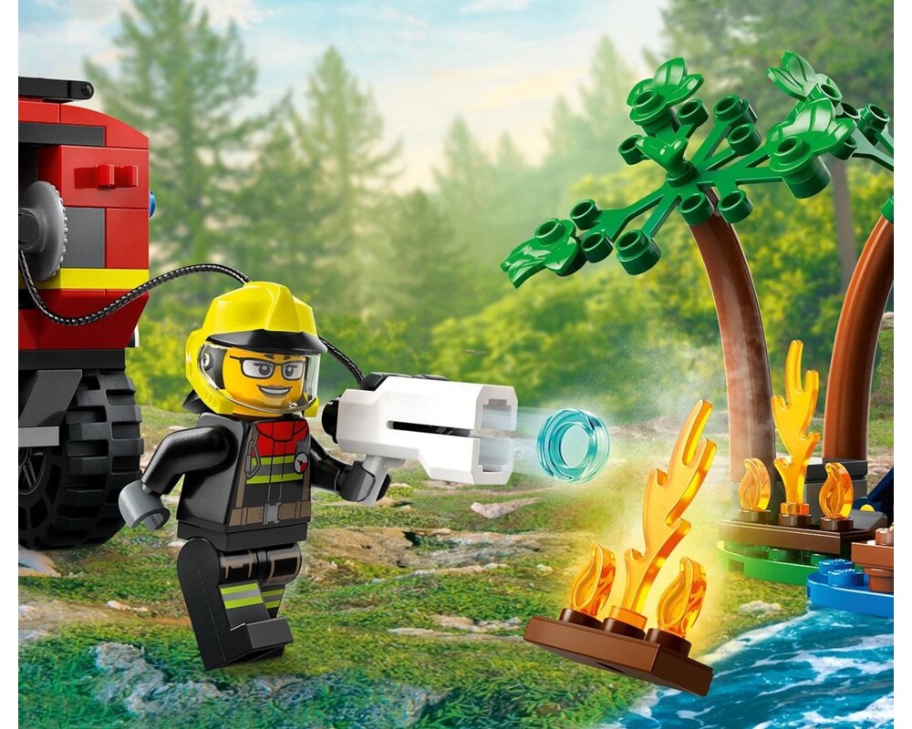 Конструктор LEGO City - 4x4 Fire Truck with Rescue Boat - 60412 6 Конструктор LEGO City - 4x4 Fire Truck with Rescue Boat - 60412 6