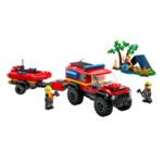 Конструктор LEGO City - 4x4 Fire Truck with Rescue Boat - 60412 2 Конструктор LEGO City - 4x4 Fire Truck with Rescue Boat - 60412 2