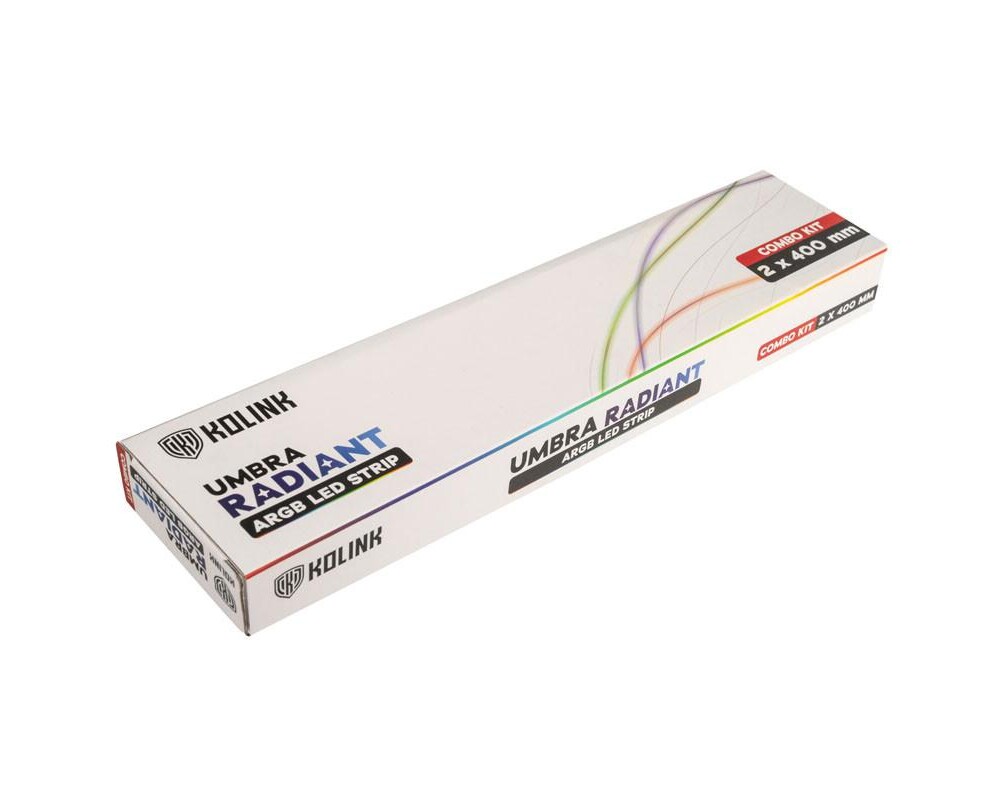 Контролер ARGB лента Kolink Umbra Radiant Combo Kit (2x400mm) 5 Контролер ARGB лента Kolink Umbra Radiant Combo Kit (2x400mm) 5