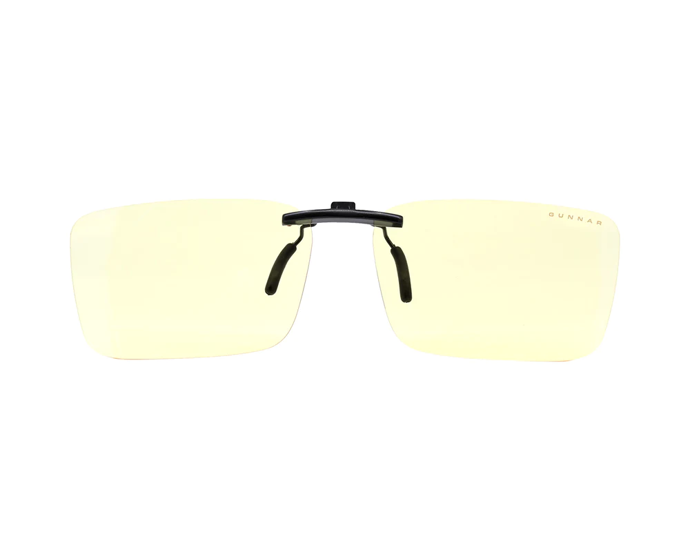 Очила за компютър Лещи за очила Gunnar Clip On - Amber Onyx Очила за компютър Лещи за очила Gunnar Clip On - Amber Onyx