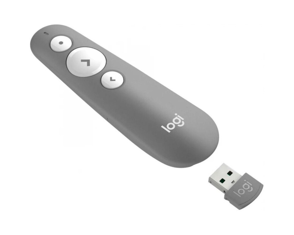 Безжичен презентер LOGITECH R500s Remote - MID GREY 2 Безжичен презентер LOGITECH R500s Remote - MID GREY 2