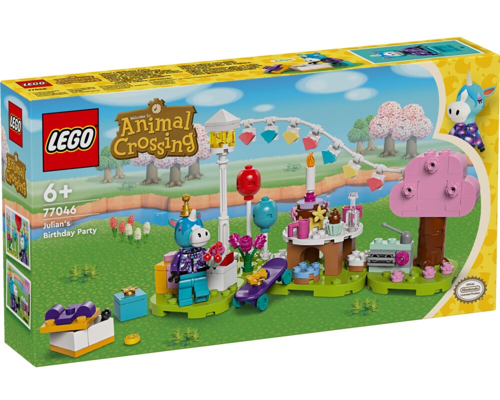 Конструктор LEGO Animal Crossing  - Julian's Birthday Party, 77046 Конструктор LEGO Animal Crossing  - Julian's Birthday Party, 77046