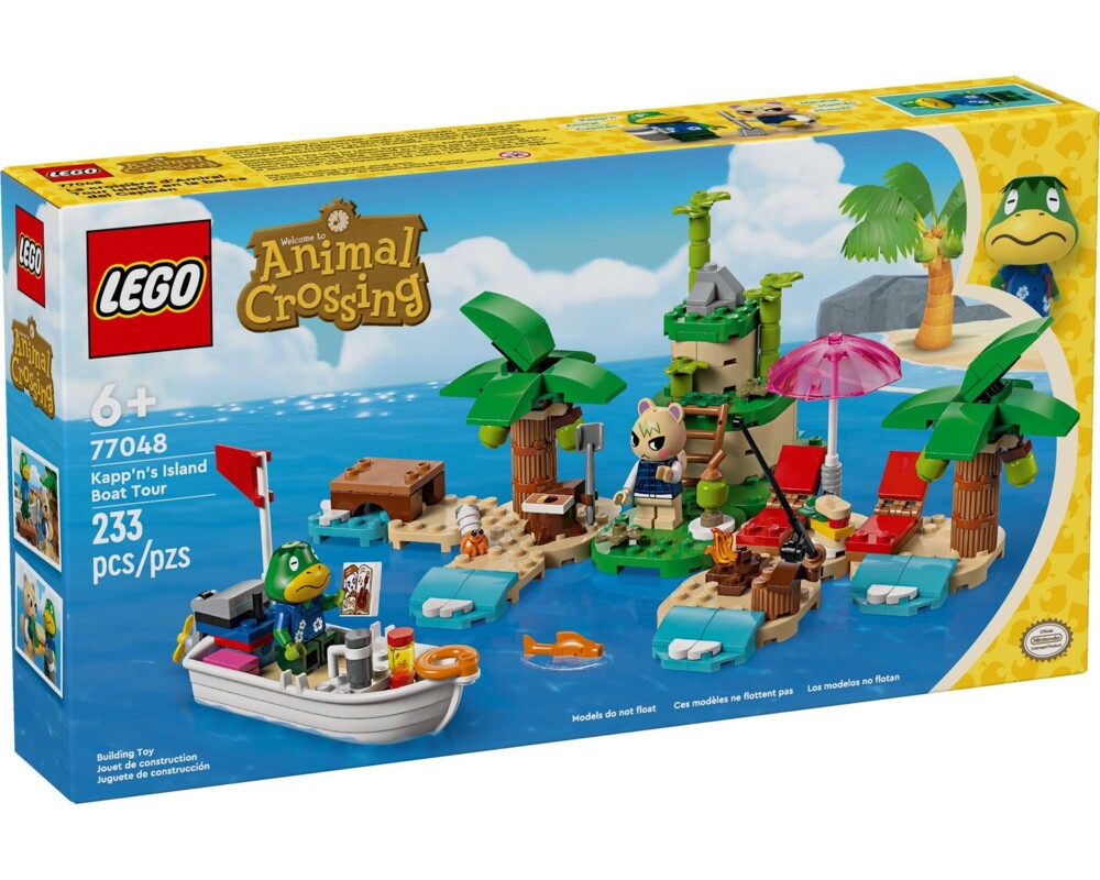 Конструктор LEGO Animal Crossing - Kapp'n's Island Boat Tour, 77048 Конструктор LEGO Animal Crossing - Kapp'n's Island Boat Tour, 77048