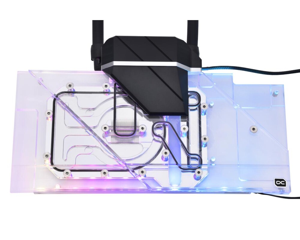 Охладител за видео карта  Alphacool Eiswolf 2 AIO - 360mm Radeon RX 6800/6800XT Strix/TUF with Backplate 2 Охладител за видео карта  Alphacool Eiswolf 2 AIO - 360mm Radeon RX 6800/6800XT Strix/TUF with Backplate 2