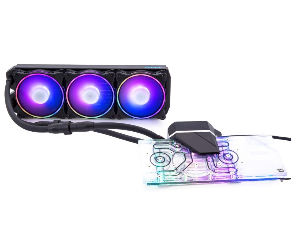 Охладител за видео карта  Alphacool Eiswolf 2 AIO - 360mm Radeon RX 6800/6800XT/6900 Reference Design with Backplate Охладител за видео карта  Alphacool Eiswolf 2 AIO - 360mm Radeon RX 6800/6800XT/6900 Reference Design with Backplate
