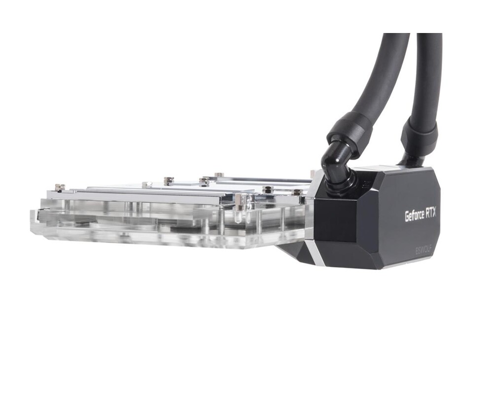 Охладител за видео карта  Alphacool Eiswolf 2 AIO - 360mm RTX 3080/3090 ROG Strix with Backplate 7 Охладител за видео карта  Alphacool Eiswolf 2 AIO - 360mm RTX 3080/3090 ROG Strix with Backplate 7
