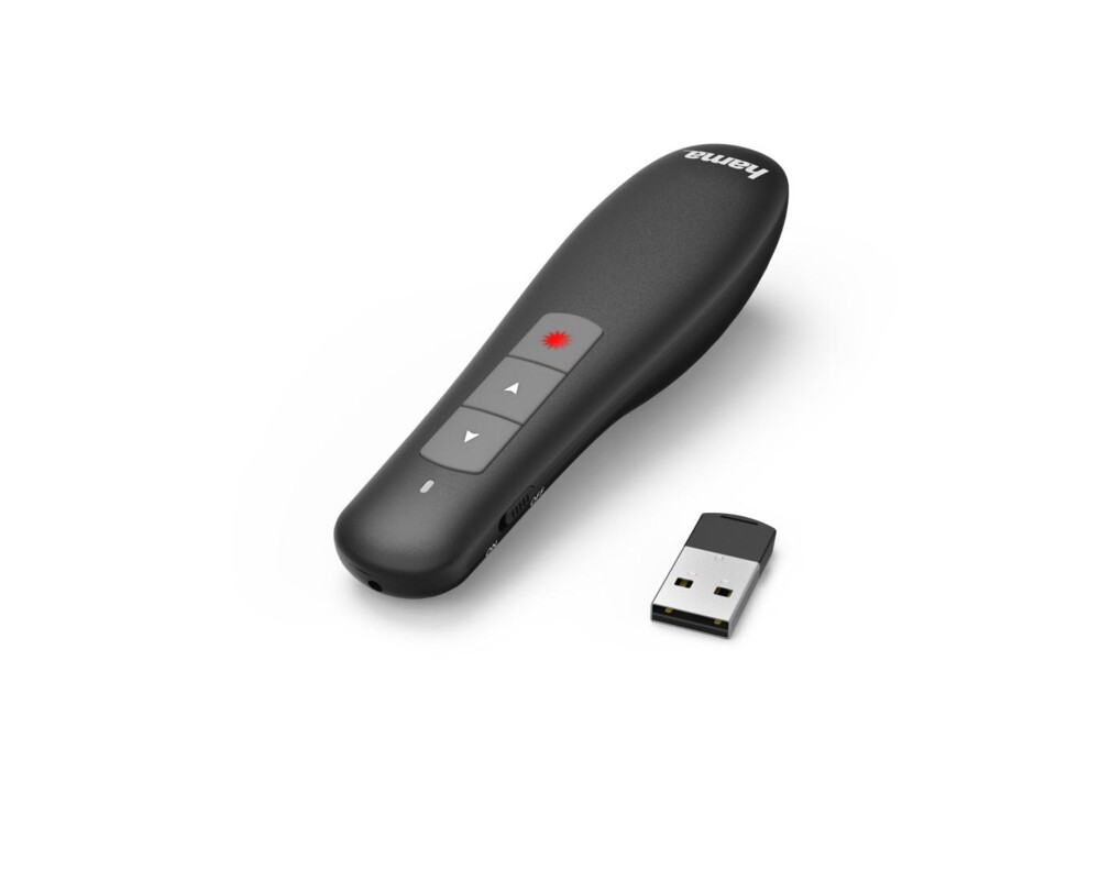 Безжичен презентер HAMA X-Pointer, Wireless , Черен 2 Безжичен презентер HAMA X-Pointer, Wireless , Черен 2