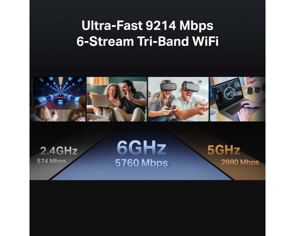 Рутер TP-Link Archer BE550 BE9300 3-лентов 23 Рутер TP-Link Archer BE550 BE9300 3-лентов 23