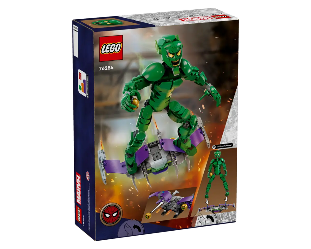 Конструктор LEGO Marvel - Green Goblin Construction Figure - 76284 5 Конструктор LEGO Marvel - Green Goblin Construction Figure - 76284 5