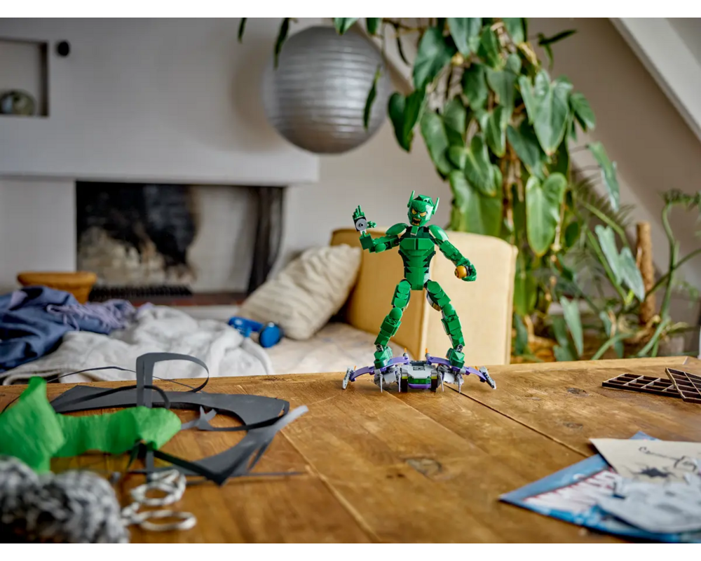 Конструктор LEGO Marvel - Green Goblin Construction Figure - 76284 4 Конструктор LEGO Marvel - Green Goblin Construction Figure - 76284 4