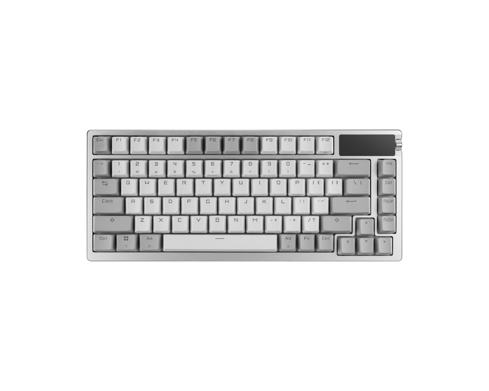 Клавиатура ASUS ROG Azoth 75 Wireless DIY Custom Gaming Keyboard OLED Display Gasket-Mount (US) 3 Клавиатура ASUS ROG Azoth 75 Wireless DIY Custom Gaming Keyboard OLED Display Gasket-Mount (US) 3