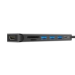 Докинг станция SILICON POWER Boost SU20 Docking station 7in1 USB USB-C HDMI SD card 11 Докинг станция SILICON POWER Boost SU20 Docking station 7in1 USB USB-C HDMI SD card 11