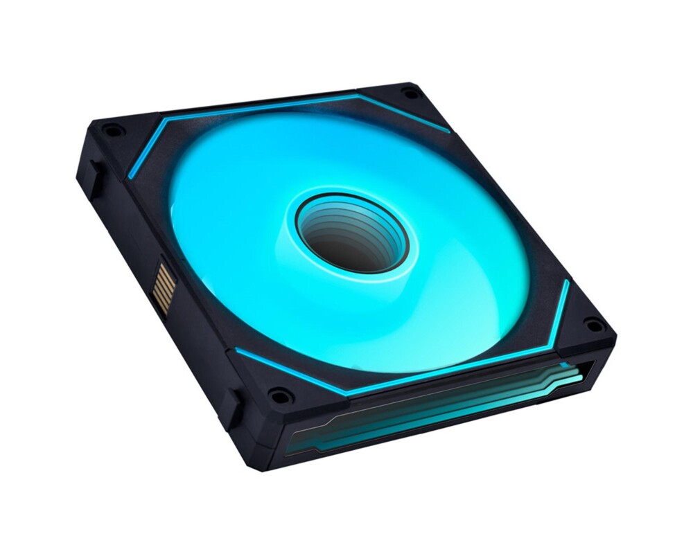 Вентилатор Lian-Li UNI SL-INF Reverse Blade, 140 ARGB PWM, Черен Вентилатор Lian-Li UNI SL-INF Reverse Blade, 140 ARGB PWM, Черен