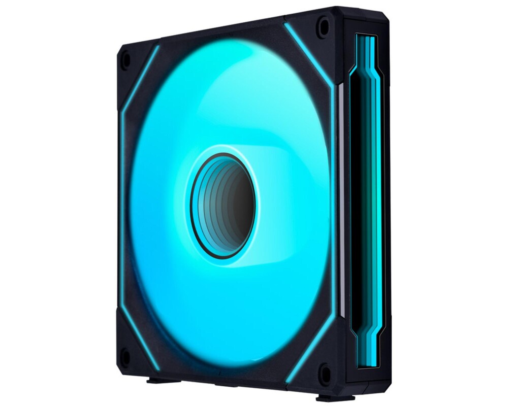 Вентилатор Lian-Li UNI SL-INF Reverse Blade, 140 ARGB PWM, Черен 3 Вентилатор Lian-Li UNI SL-INF Reverse Blade, 140 ARGB PWM, Черен 3