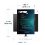 Монитор 28.2" BenQ RD280U, Ergo Stand, за програмиране  6 Монитор 28.2" BenQ RD280U, Ergo Stand, за програмиране  6