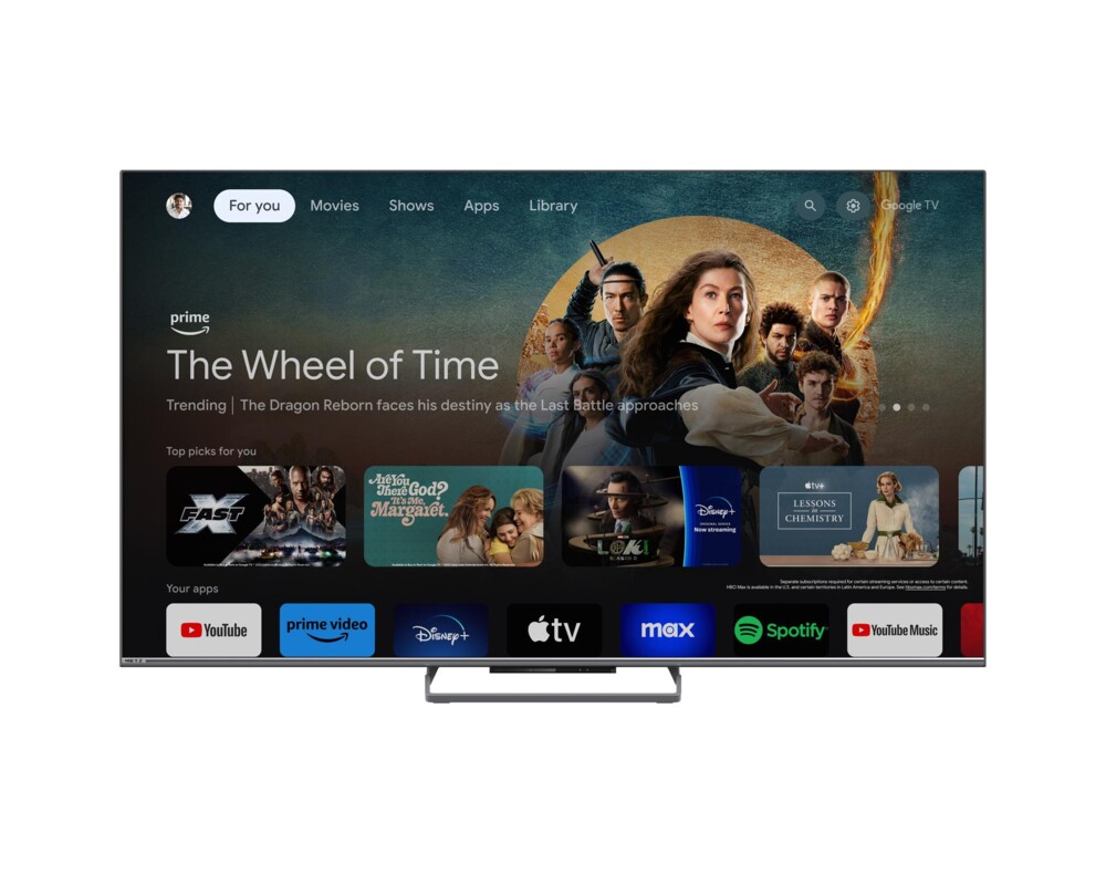Телевизор METZ 55MQE8000Z, 55"(139 см), QLED UHD Google TV, Dolby Vision, Dolby Audio 5 Телевизор METZ 55MQE8000Z, 55"(139 см), QLED UHD Google TV, Dolby Vision, Dolby Audio 5