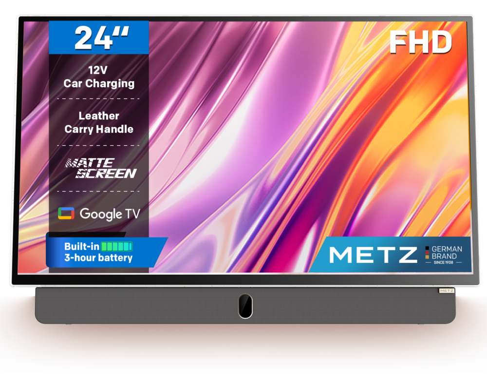 Телевизор Портативен телевизор METZ 24MPE7000 24" FHD(1920x1080) GoogleTV, HDR10 Телевизор Портативен телевизор METZ 24MPE7000 24" FHD(1920x1080) GoogleTV, HDR10
