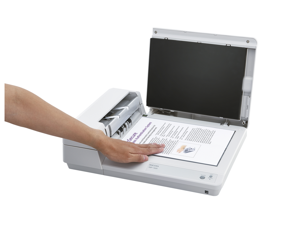 Скенер Ricoh SP-1425 комбиниран с настолен, 25ppm, Duplex ADF, LED, USB 2.0 5 Скенер Ricoh SP-1425 комбиниран с настолен, 25ppm, Duplex ADF, LED, USB 2.0 5