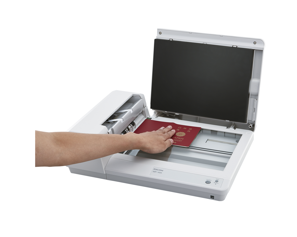 Скенер Ricoh SP-1425 комбиниран с настолен, 25ppm, Duplex ADF, LED, USB 2.0 4 Скенер Ricoh SP-1425 комбиниран с настолен, 25ppm, Duplex ADF, LED, USB 2.0 4