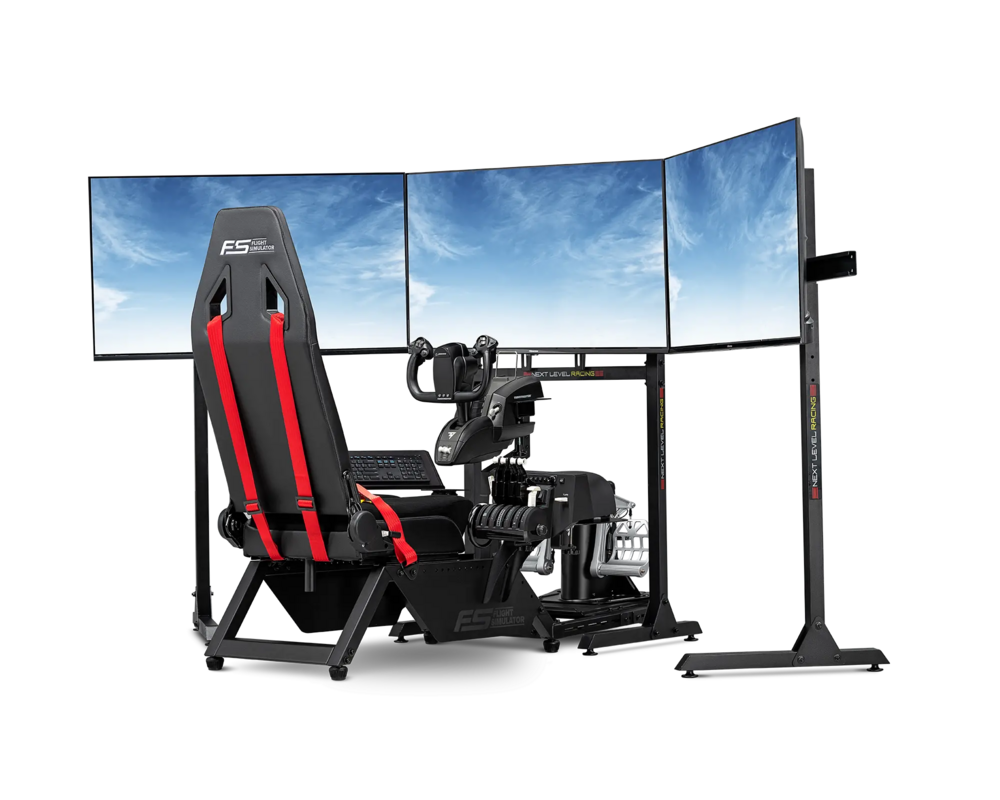Геймърски стол Next Level Racing Flight Simulator 6 Геймърски стол Next Level Racing Flight Simulator 6