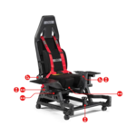 Геймърски стол Седалка за Авио симулатор Next Level Racing Flight Seat Pro 3 Геймърски стол Седалка за Авио симулатор Next Level Racing Flight Seat Pro 3