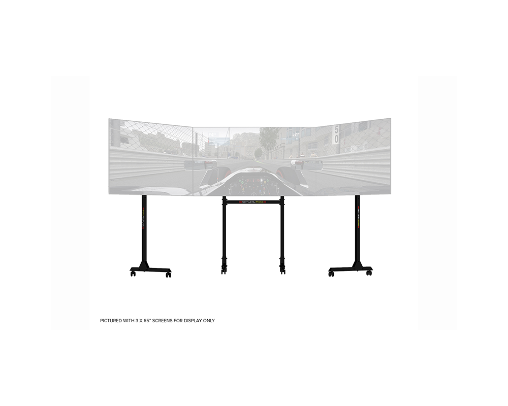 Стойка Мобилна стойка за три монитора Next Level Racing 2 Стойка Мобилна стойка за три монитора Next Level Racing 2