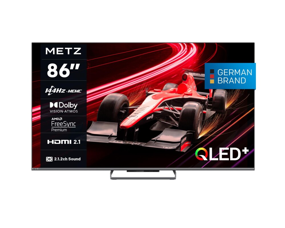 Телевизор METZ 86MQE8000Z, 86"(217 см), QLED, Google TV, 4K/UND, 144Hz 5 Телевизор METZ 86MQE8000Z, 86"(217 см), QLED, Google TV, 4K/UND, 144Hz 5