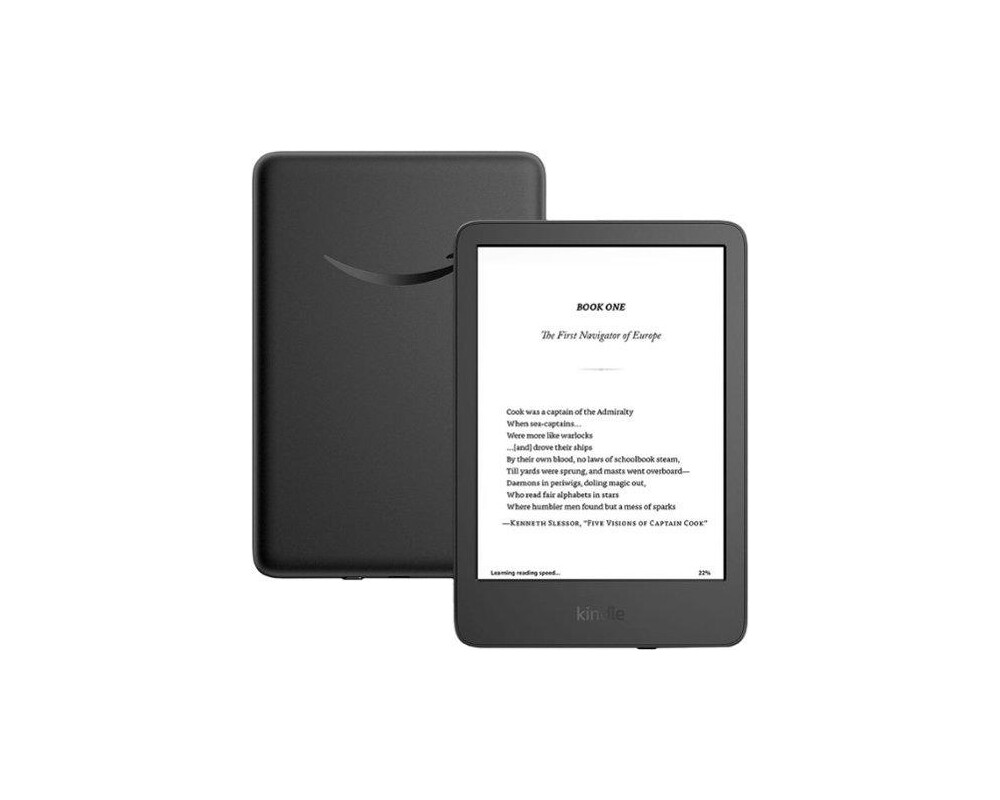 Електронна книга eBook Kindle Touch 6", 16GB, 2024, 11 генерация, Black Електронна книга eBook Kindle Touch 6", 16GB, 2024, 11 генерация, Black