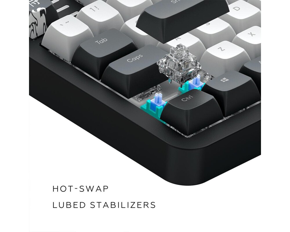 Клавиатура Геймърскa механична клавиатура Dark Project ALU87B Bushido RGB 6 Клавиатура Геймърскa механична клавиатура Dark Project ALU87B Bushido RGB 6