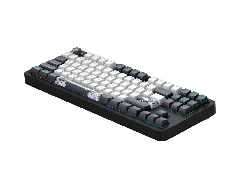 Клавиатура Геймърскa механична клавиатура Dark Project ALU87B Bushido RGB 3 Клавиатура Геймърскa механична клавиатура Dark Project ALU87B Bushido RGB 3