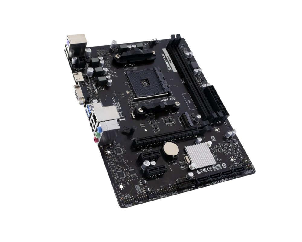 Дънна платка BIOSTAR A520MHP socket AM4 2 Дънна платка BIOSTAR A520MHP socket AM4 2