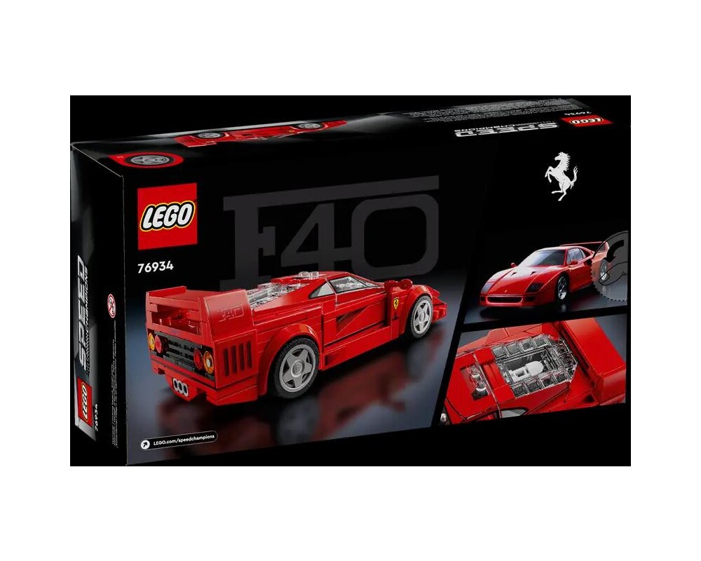 Конструктор LEGO Speed Champions - Ferrari F40- 76934 6 Конструктор LEGO Speed Champions - Ferrari F40- 76934 6
