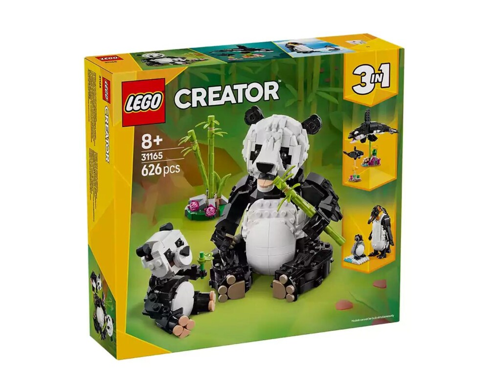 Конструктор LEGO Creator Wild Animals - Panda Family, 31165 Конструктор LEGO Creator Wild Animals - Panda Family, 31165