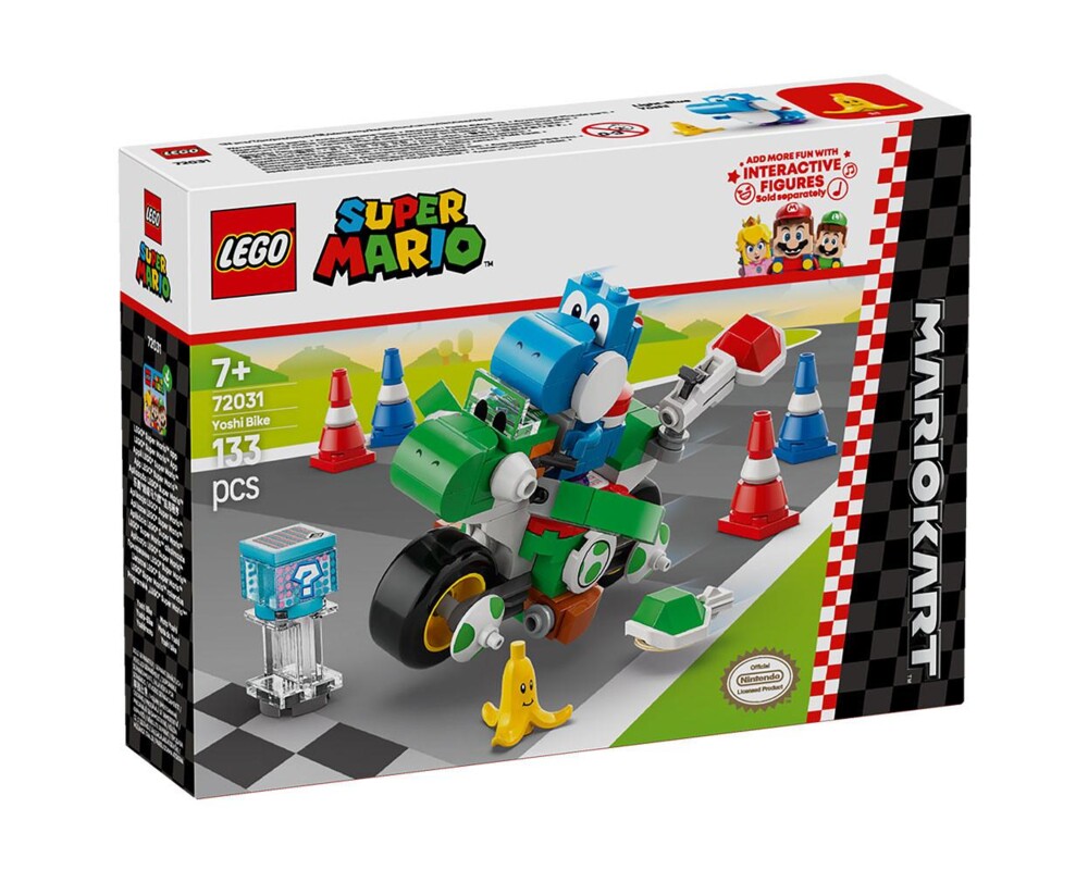 Конструктор LEGO  Super Mario Mario car - Yoshi bike, 72031 Конструктор LEGO  Super Mario Mario car - Yoshi bike, 72031