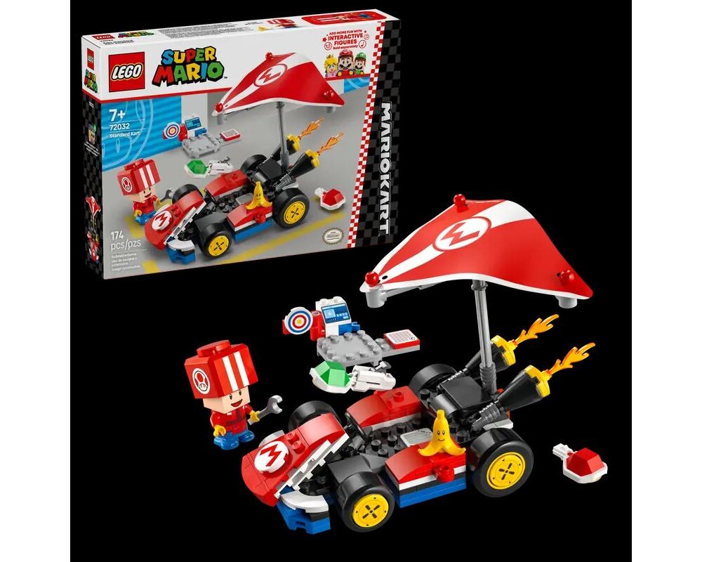 Конструктор LEGO  Super Mario Mario car - Standart car, 72032 5 Конструктор LEGO  Super Mario Mario car - Standart car, 72032 5