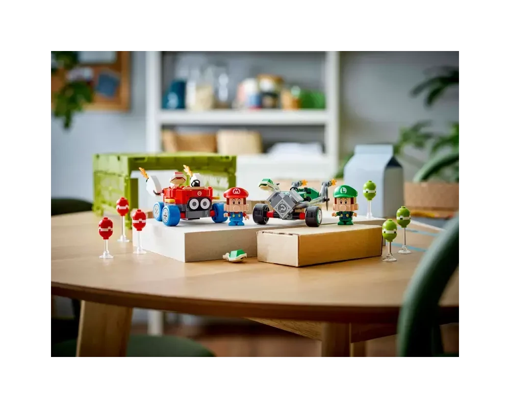 Конструктор LEGO  Super Mario Mario car - Baby Mario vs Baby Luigi, 72034 3 Конструктор LEGO  Super Mario Mario car - Baby Mario vs Baby Luigi, 72034 3