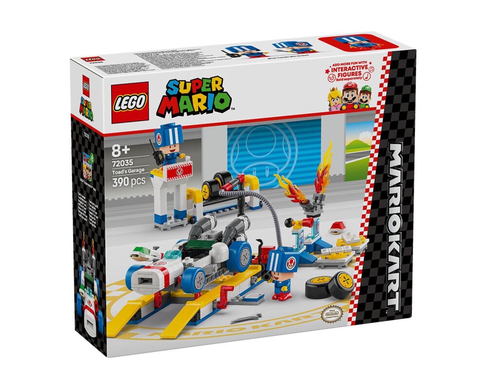 Конструктор LEGO  Super Mario Mario car - Toads workshop, 72035 Конструктор LEGO  Super Mario Mario car - Toads workshop, 72035