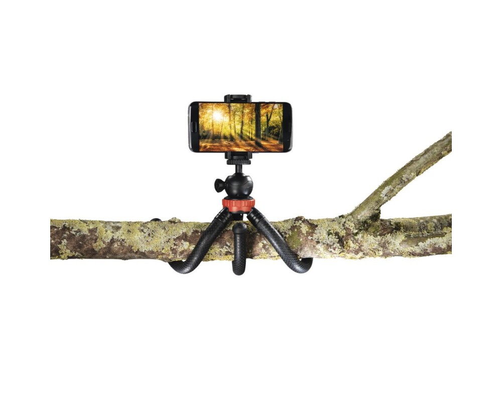 Фото и видео аксесоари Мини статив HAMA FlexPro, За смартфони GoPro и фото камери, 27 см 6 Фото и видео аксесоари Мини статив HAMA FlexPro, За смартфони GoPro и фото камери, 27 см 6