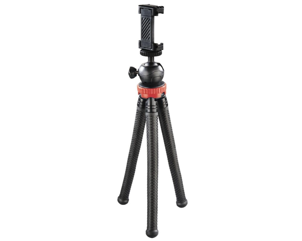 Фото и видео аксесоари Мини статив HAMA FlexPro, За смартфони GoPro и фото камери, 27 см Фото и видео аксесоари Мини статив HAMA FlexPro, За смартфони GoPro и фото камери, 27 см