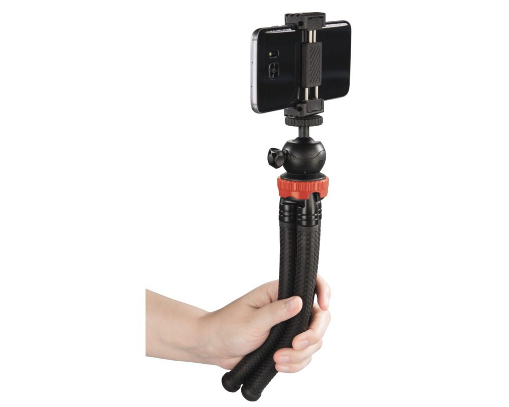 Фото и видео аксесоари Мини статив HAMA FlexPro, За смартфони GoPro и фото камери, 27 см 5 Фото и видео аксесоари Мини статив HAMA FlexPro, За смартфони GoPro и фото камери, 27 см 5
