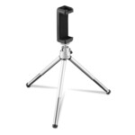 Фото и видео аксесоари HAMA Мини статив/трипод "Fancy 2in1" за мобилен телефон и фотоапарат 1/4", 16 см, сребрист 2 Фото и видео аксесоари HAMA Мини статив/трипод "Fancy 2in1" за мобилен телефон и фотоапарат 1/4", 16 см, сребрист 2