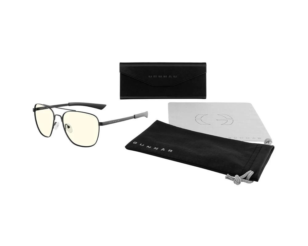 Очила за компютър Компютърни очила GUNNAR Mustang Onyx - Clear 2 Очила за компютър Компютърни очила GUNNAR Mustang Onyx - Clear 2