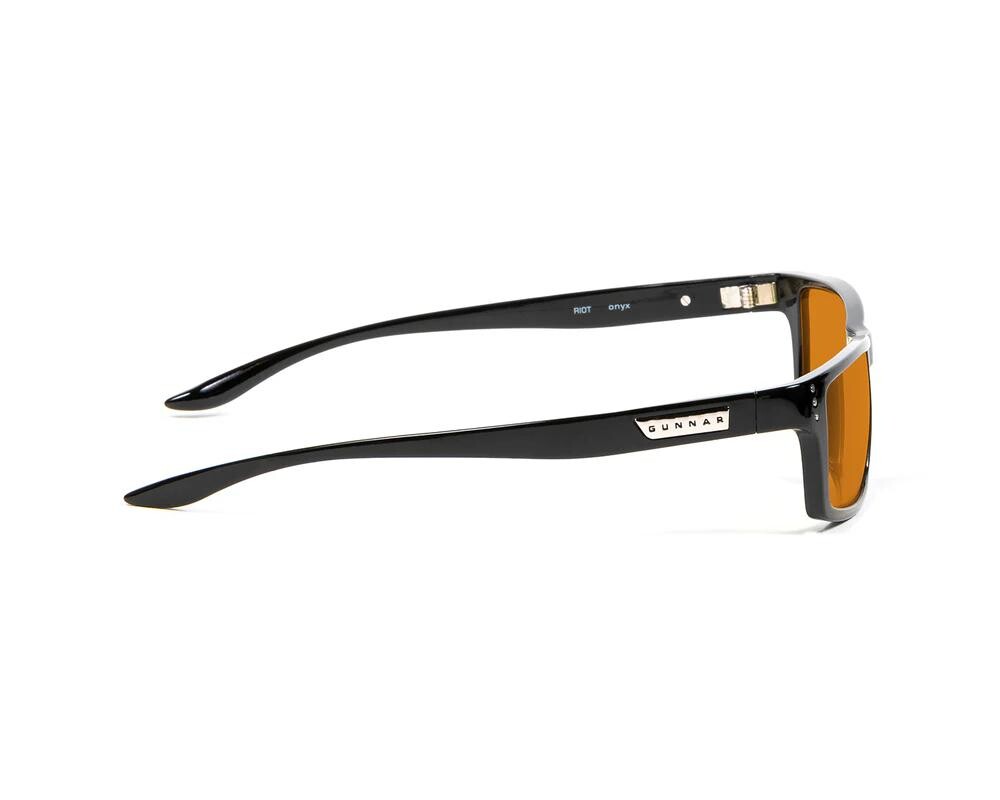 Очила за компютър GUNNAR Riot Onyx Amber Max 5 Очила за компютър GUNNAR Riot Onyx Amber Max 5