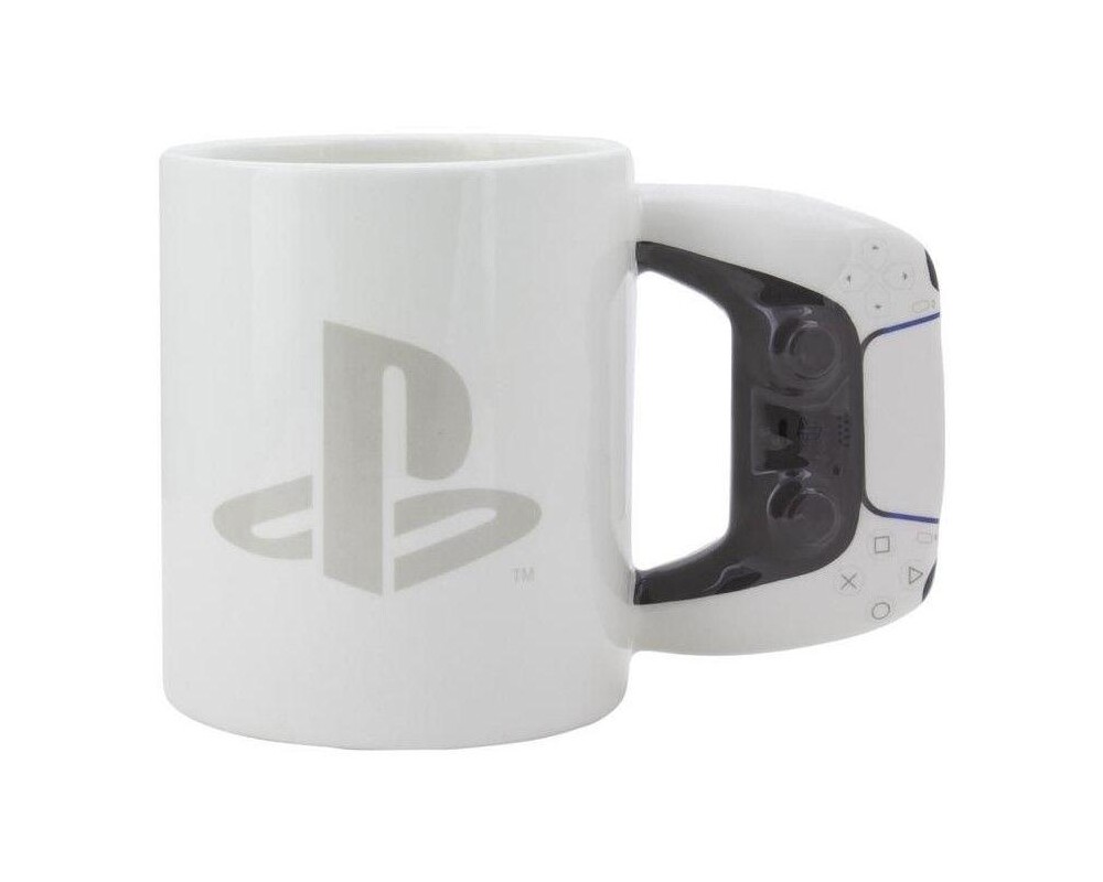 Аксесоар Чаша Paladone Playstation - PS5 Shaped Mug (480ml), PP9403PS Аксесоар Чаша Paladone Playstation - PS5 Shaped Mug (480ml), PP9403PS