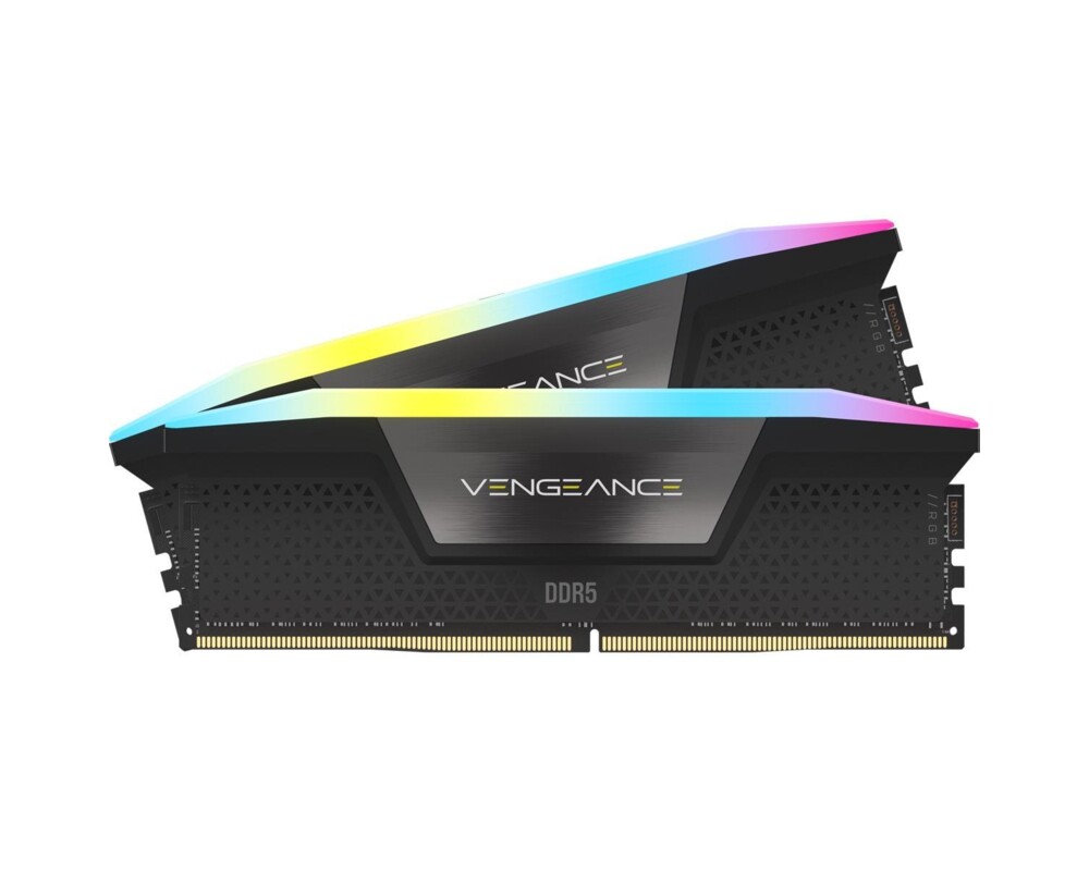 Памет CORSAIR VENGEANCE RGB DDR5 32GB (2 x 16GB) DDR5 6400 CL36-48-48-104 1.35V XMP & EXPO - Grey 3 Памет CORSAIR VENGEANCE RGB DDR5 32GB (2 x 16GB) DDR5 6400 CL36-48-48-104 1.35V XMP & EXPO - Grey 3
