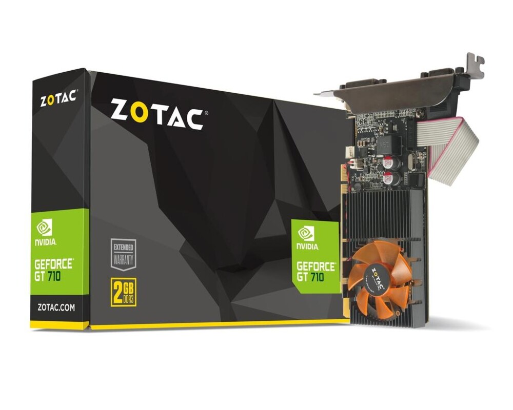 Видеокарта ZOTAC GeForce GT 710 2GB GDDR5 6 Видеокарта ZOTAC GeForce GT 710 2GB GDDR5 6