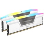 Памет Corsair VENGEANCE RGB DDR5 32GB (2 x 16GB) DDR5 6400 CL36-48-48-104 1.35V XMP & EXPO - White 4 Памет Corsair VENGEANCE RGB DDR5 32GB (2 x 16GB) DDR5 6400 CL36-48-48-104 1.35V XMP & EXPO - White 4
